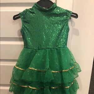 Christmas sequin dress